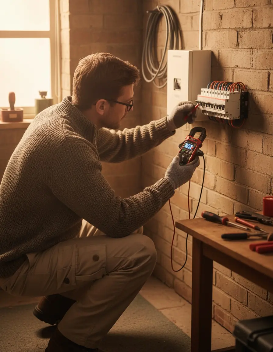 Automotive electrical system troubleshooting with a digital multimeter