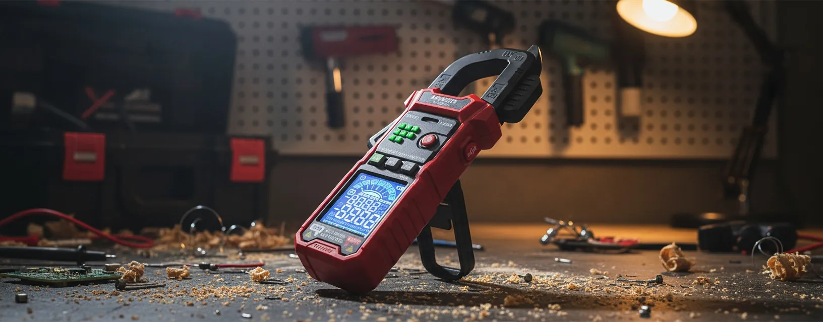 Demonstrating the prove-test-prove method with a digital voltage tester.